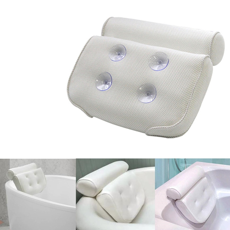 Bathtub Cushion Bath Neck Rest Pillow