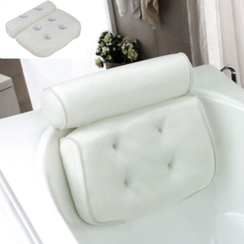 Bathtub Cushion Bath Neck Rest Pillow