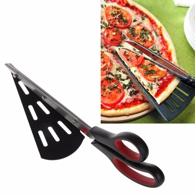 Pizza Scissors 2in1 Slicer and Server