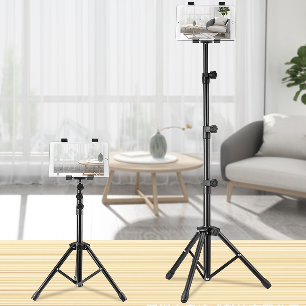 Tablet Tripod Adjustable Height Stand