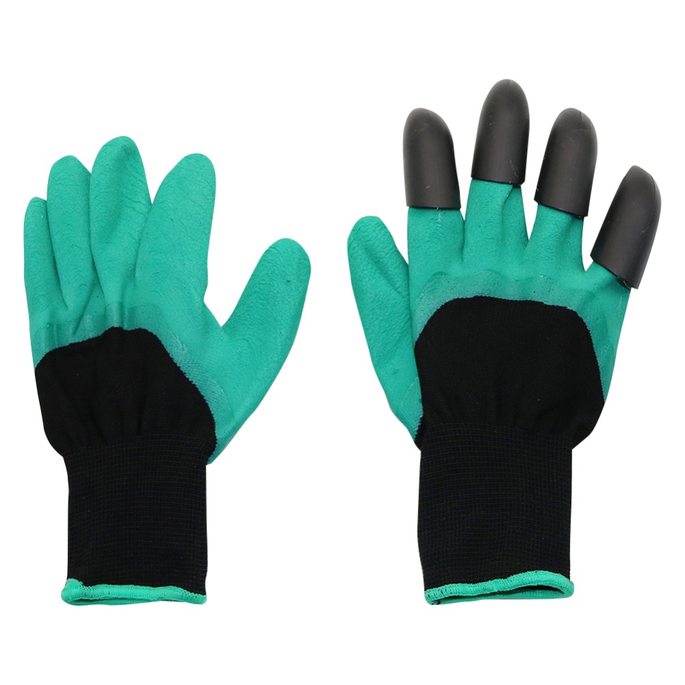 Garden Gloves with Fingertips Claws