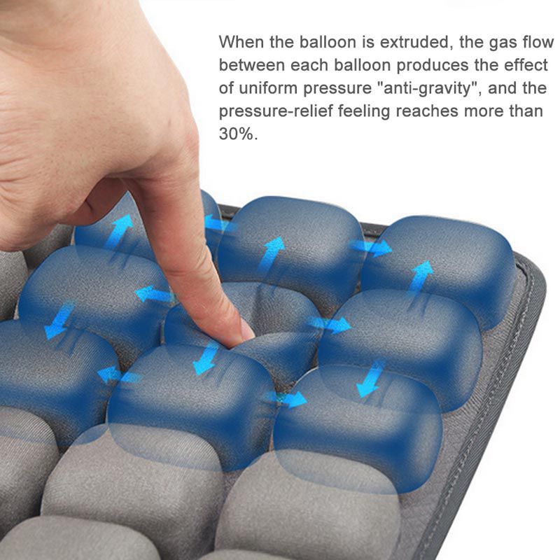 Inflatable Seat Cushion with Pump