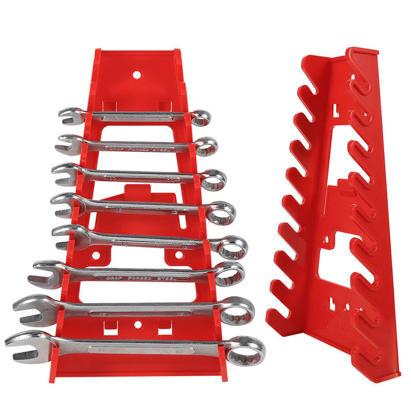 Wrench Holder 9-Slot Wall Mount Organizer