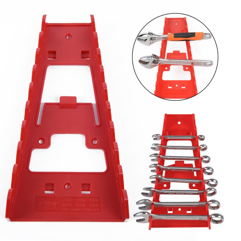 Wrench Holder 9-Slot Wall Mount Organizer