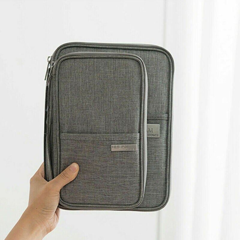 Family Passport Holder Organizer Bag