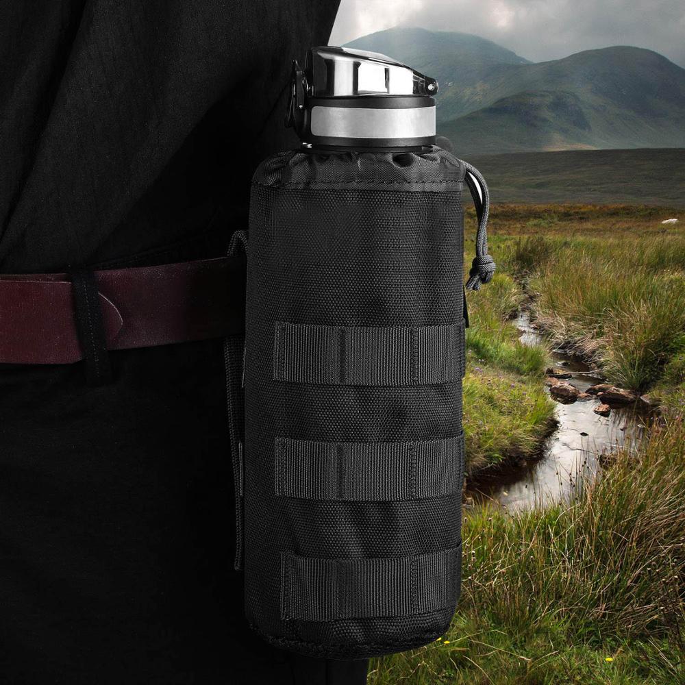 Water Bottle Pouch with Adjustable Strap