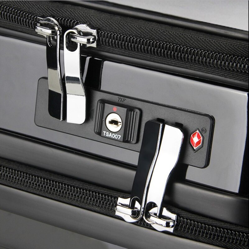 Rolling Luggage Hard Case Suitcase