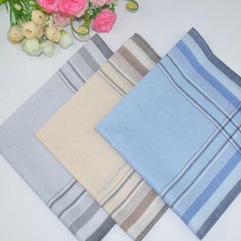 Men’s Hankies Pocket Handkerchief Set (10 pcs)