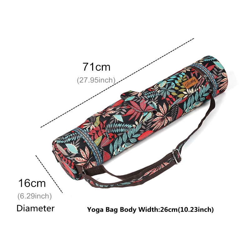 Yoga Mat Bag Printed Exercise Mat Bag