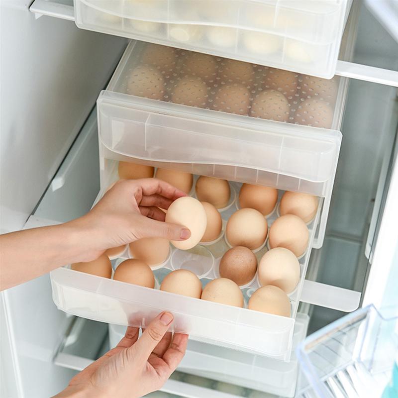 Egg Storage Container 60-Slot Box