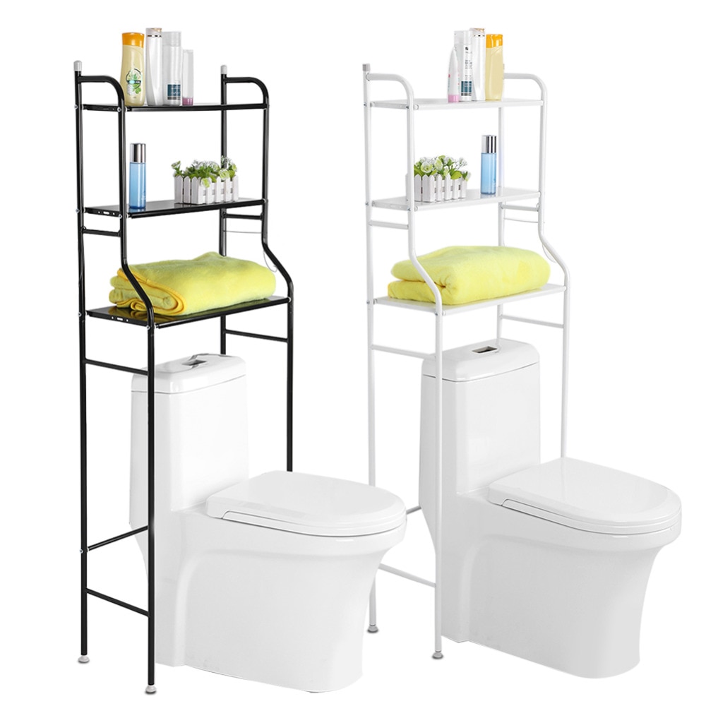 Over the Toilet Ladder 3-Tier Rack