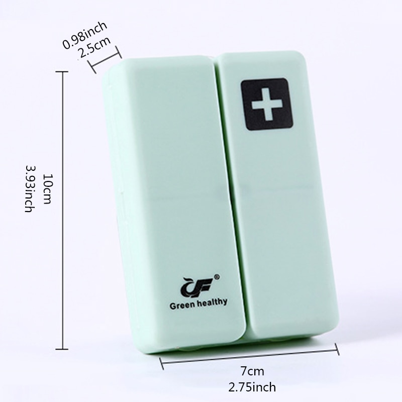 Small Pill Dispenser Portable Box