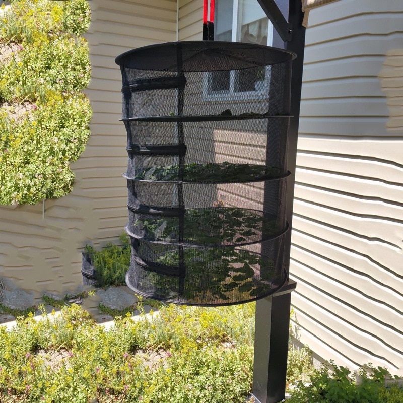 Herb Drying Rack 4-Layer Net