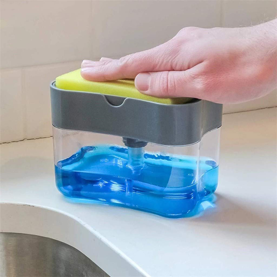 Soap Pump Dispenser Sponge Holder