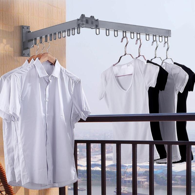 Foldable Clothes Drying Rack