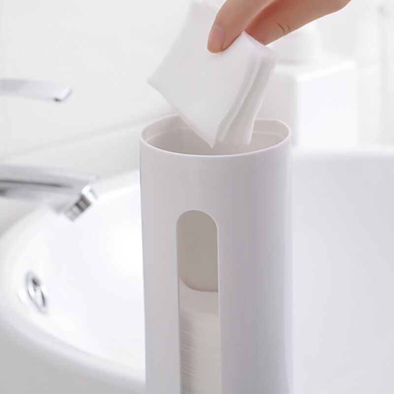 Cotton Pad Holder Wall-Mount Dispenser