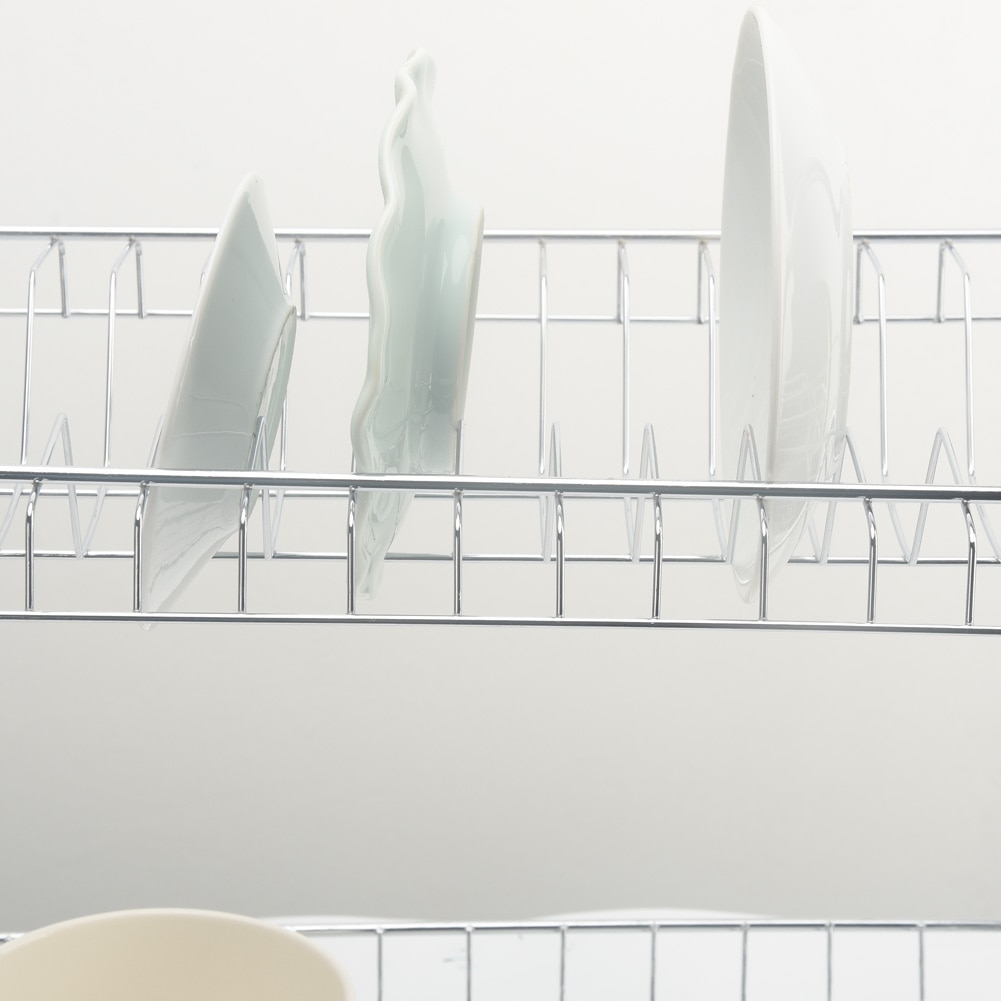 2 Tiers Dish Rack Organizer