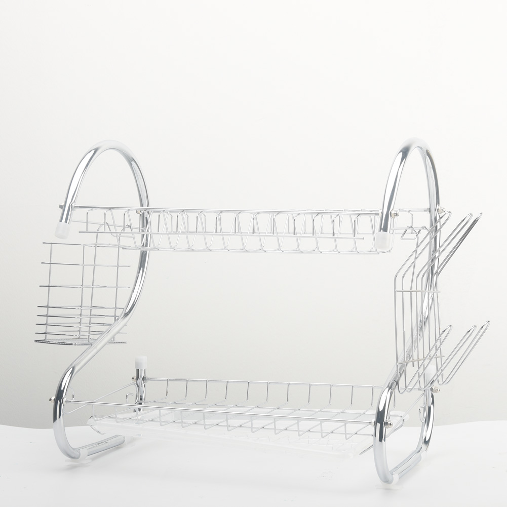 2 Tiers Dish Rack Organizer