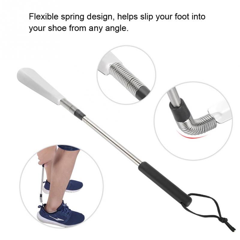 Long Shoehorn Retractable Handle