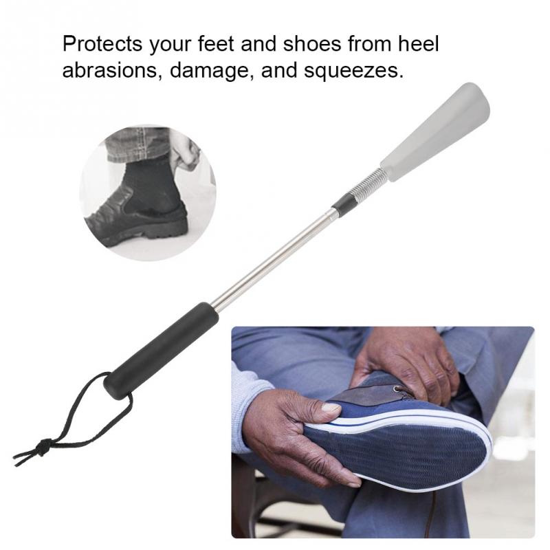 Long Shoehorn Retractable Handle