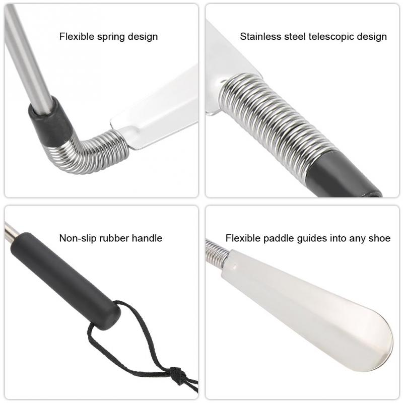 Long Shoehorn Retractable Handle