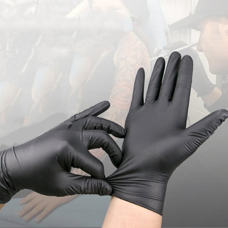 Disposable Gloves Nitrile Latex Gloves (20pcs)