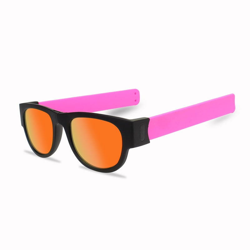 Folding Sunglasses Slap Bracelet Sunglasses