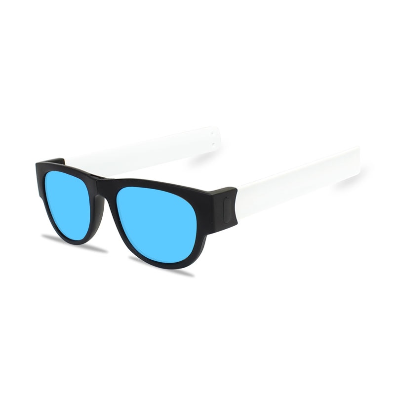 Folding Sunglasses Slap Bracelet Sunglasses