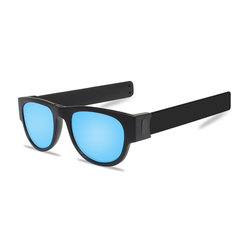 Folding Sunglasses Slap Bracelet Sunglasses