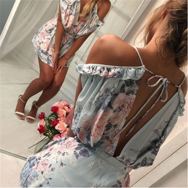 Floral Romper Ladies Stylish Apparel