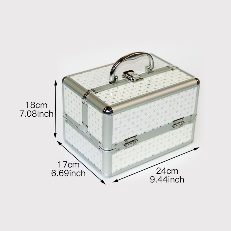 Makeup Vanity Box Organizer Suitcase