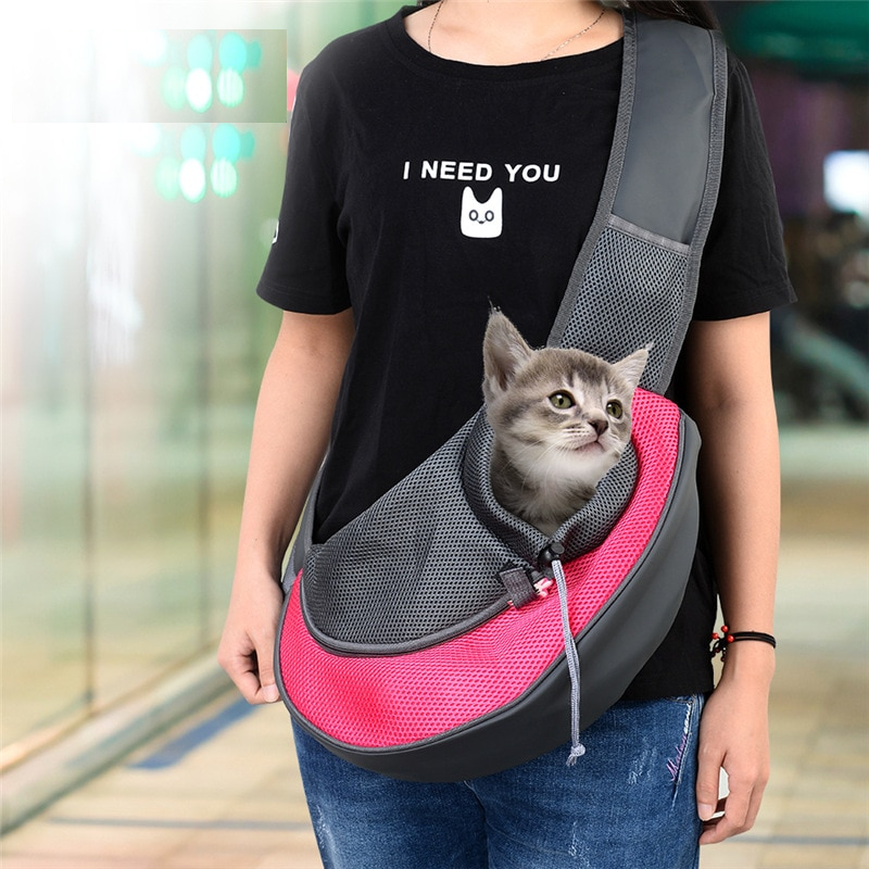 Cat Sling Pet Travel Carrier Bag