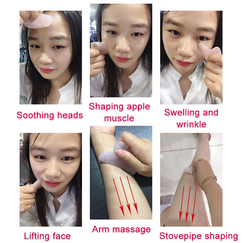 Gua Sha Facial Tool Massage Stone