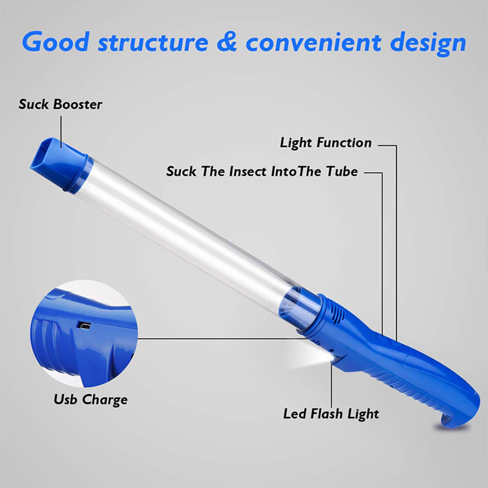 Bug Sucker Insect Trap with LED Flashlight