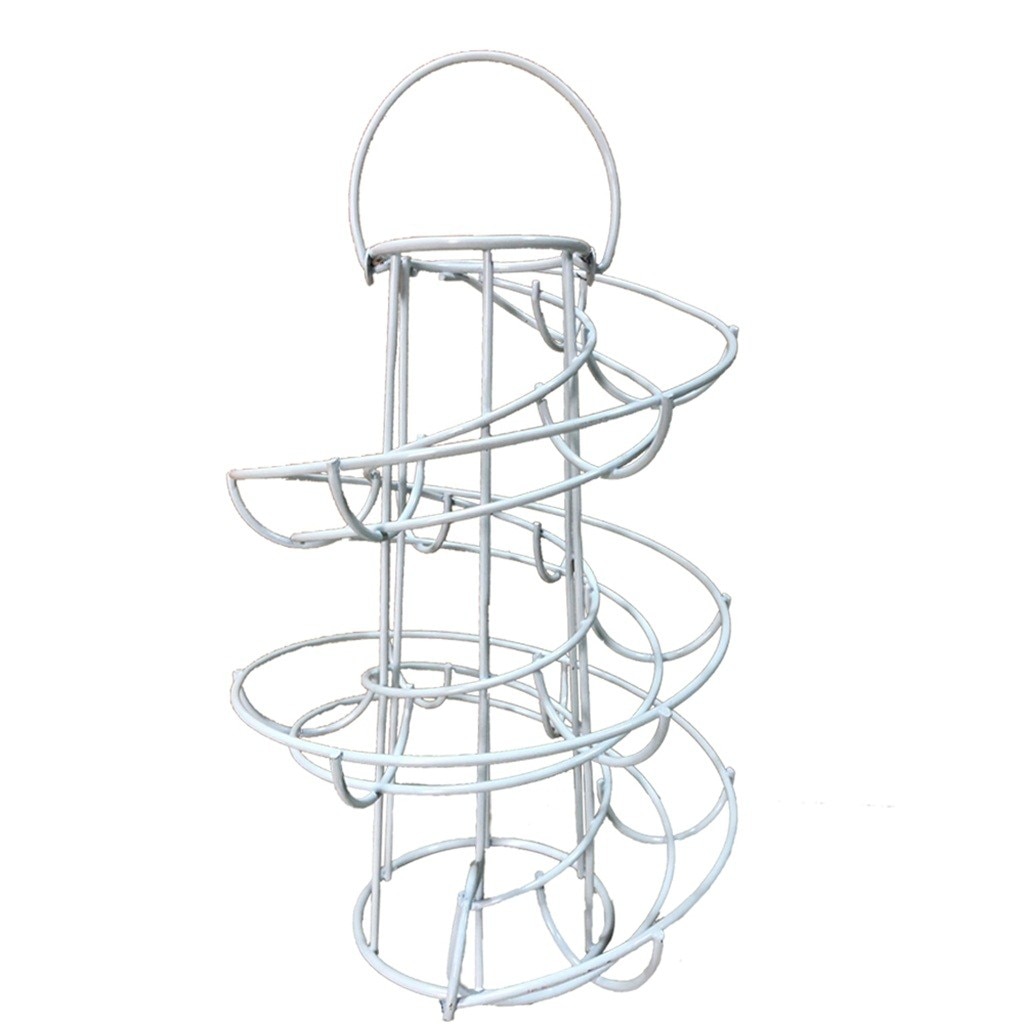 Egg Skelter Spiral Dispenser Rack