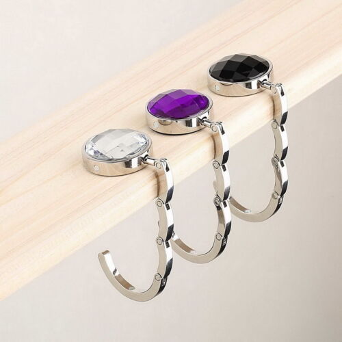 Purse Hanger for Table with Gem Stone