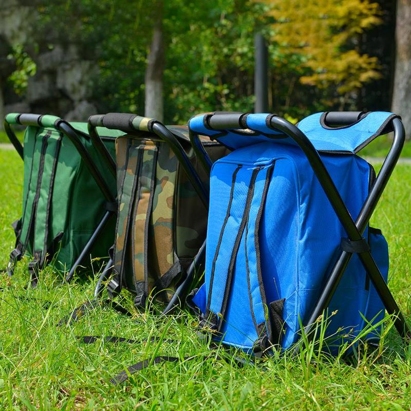 Portable Folding Stool with Bag