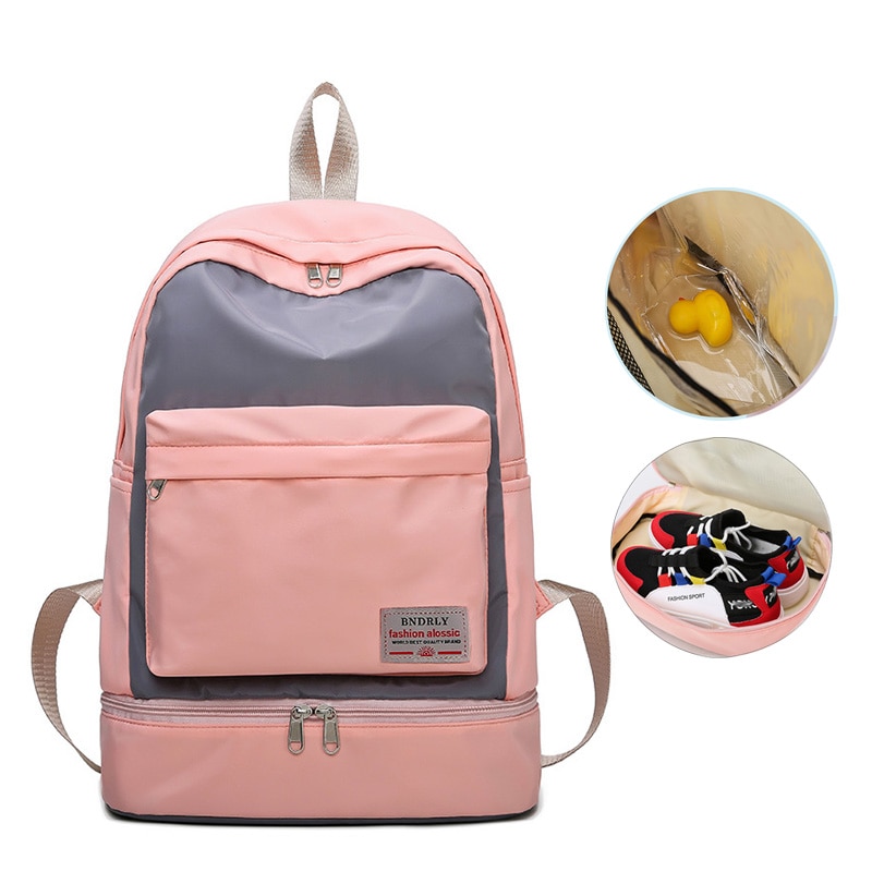 Unisex Gym Backpack With Shoe Compartment