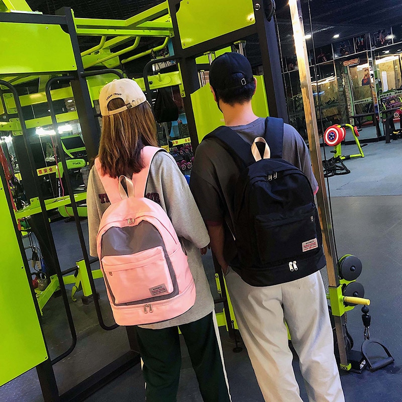 Unisex Gym Backpack With Shoe Compartment