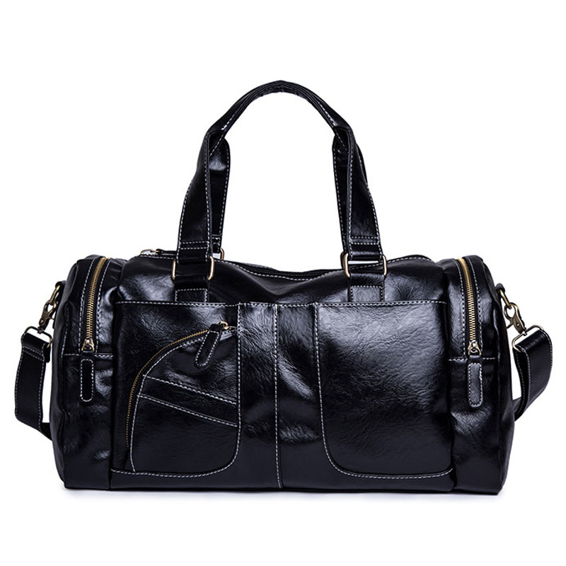 Travel Duffel Bag Leather Handbag