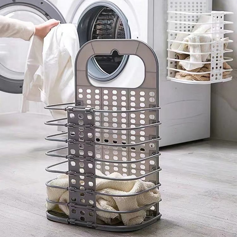 Foldable Hanging Laundry Basket