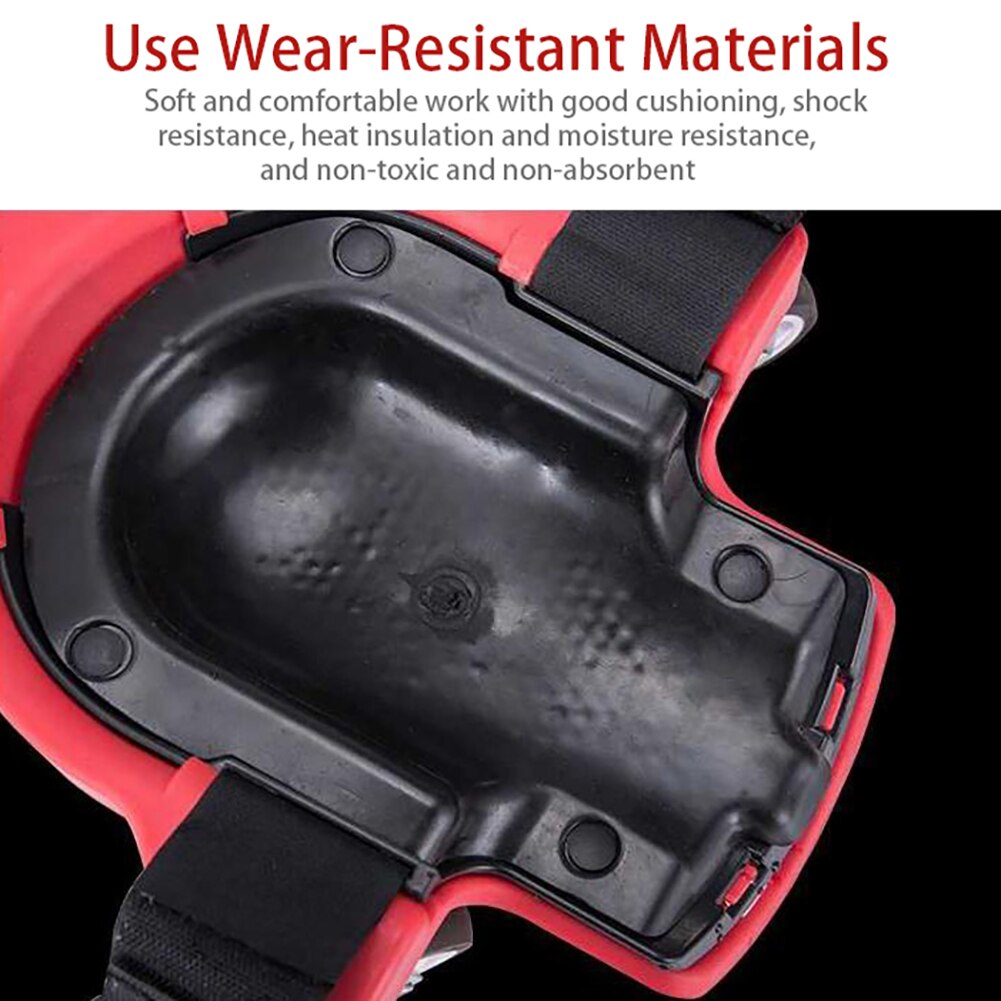 Rolling Knee Pads for Convenient Repair Work