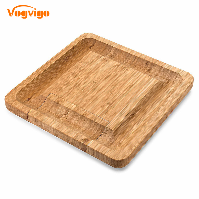 Wooden Cheese Board Bamboo Platter