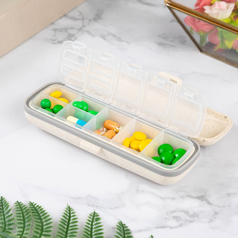 Travel Pill Box Medicine Organizer