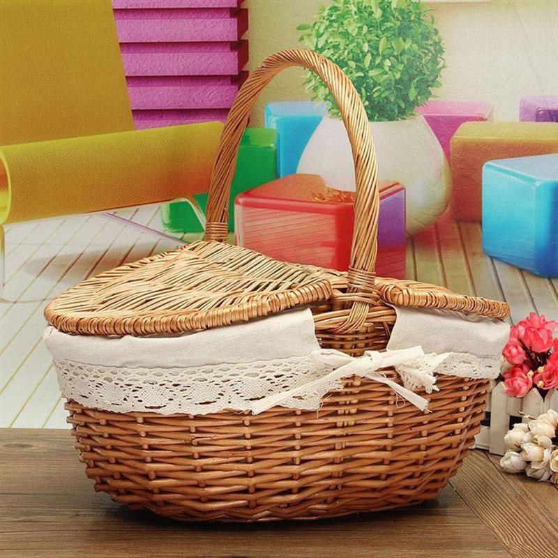 Picnic Hamper Wicker Basket