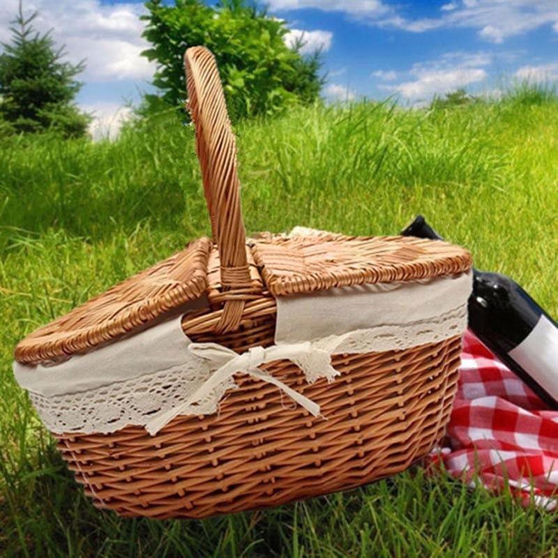 Picnic Hamper Wicker Basket