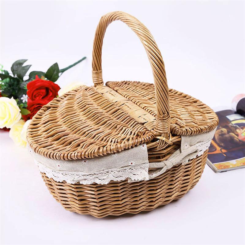 Picnic Hamper Wicker Basket