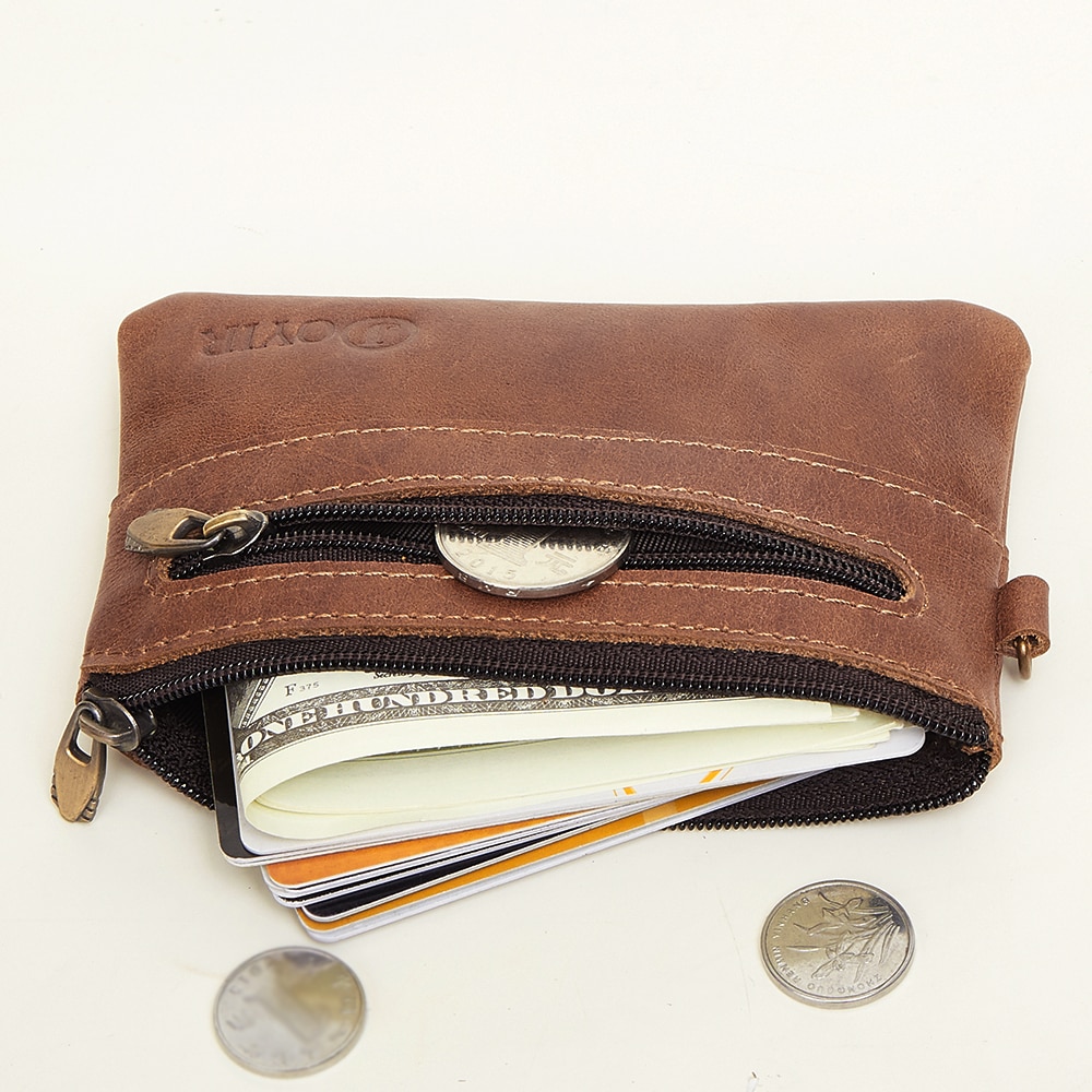 Men’s Coin Purse Leather Wallet