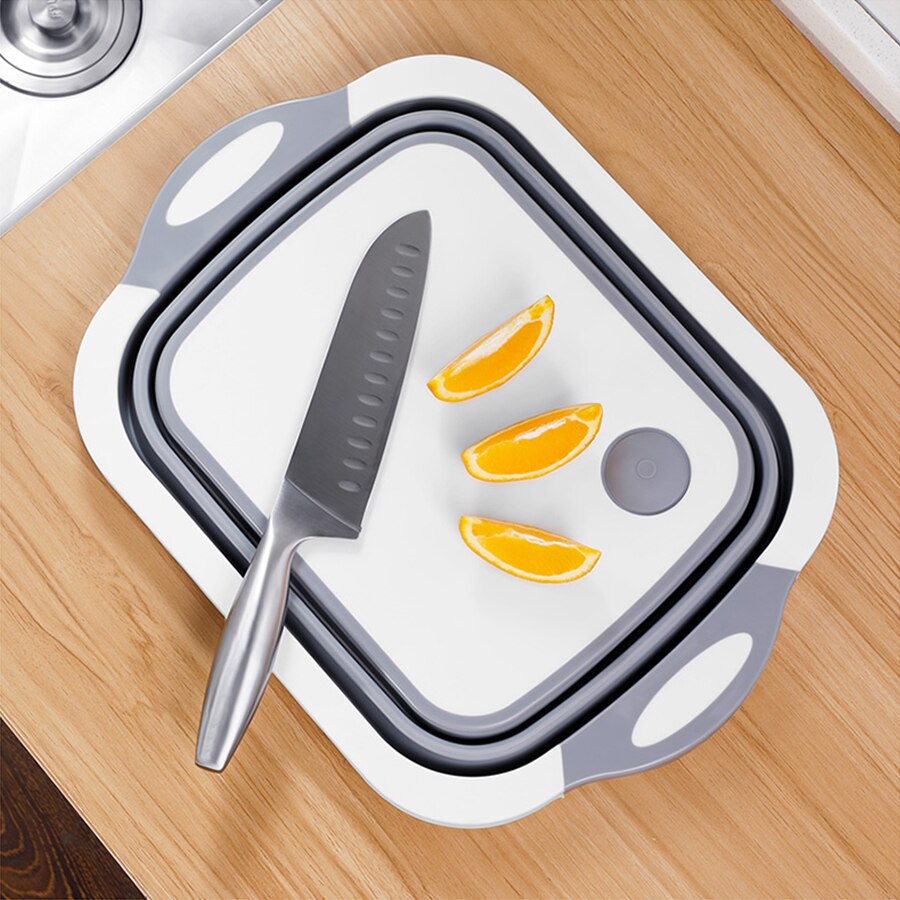 Kitchen Cutting Board Drain Organizer