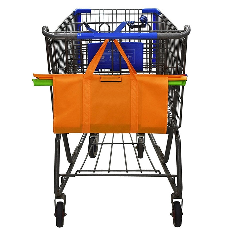 Shopping Cart Bags Reusable Grocery Baskets